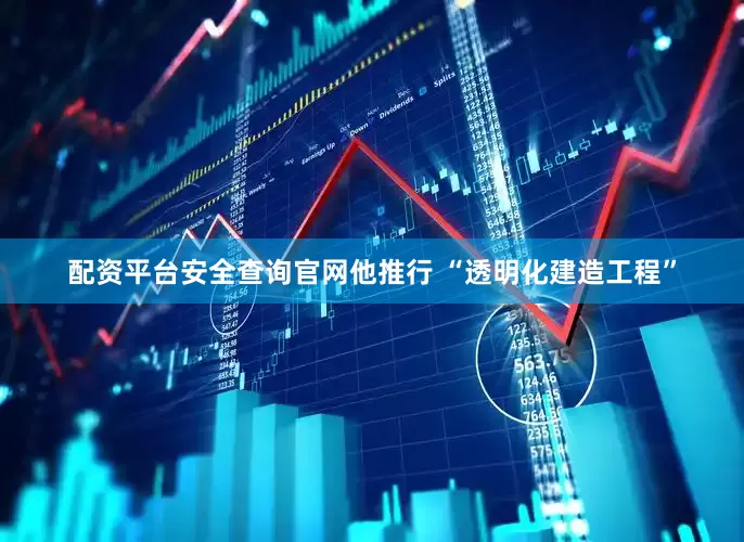 配资平台安全查询官网他推行 “透明化建造工程”