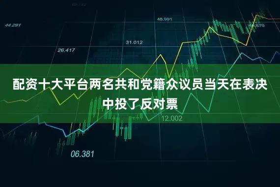 配资十大平台两名共和党籍众议员当天在表决中投了反对票