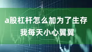 a股杠杆怎么加为了生存 我每天小心翼翼