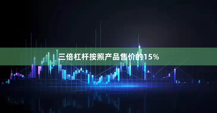 三倍杠杆按照产品售价的15%