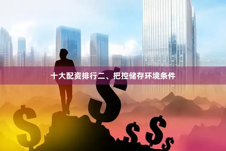 十大配资排行二、把控储存环境条件